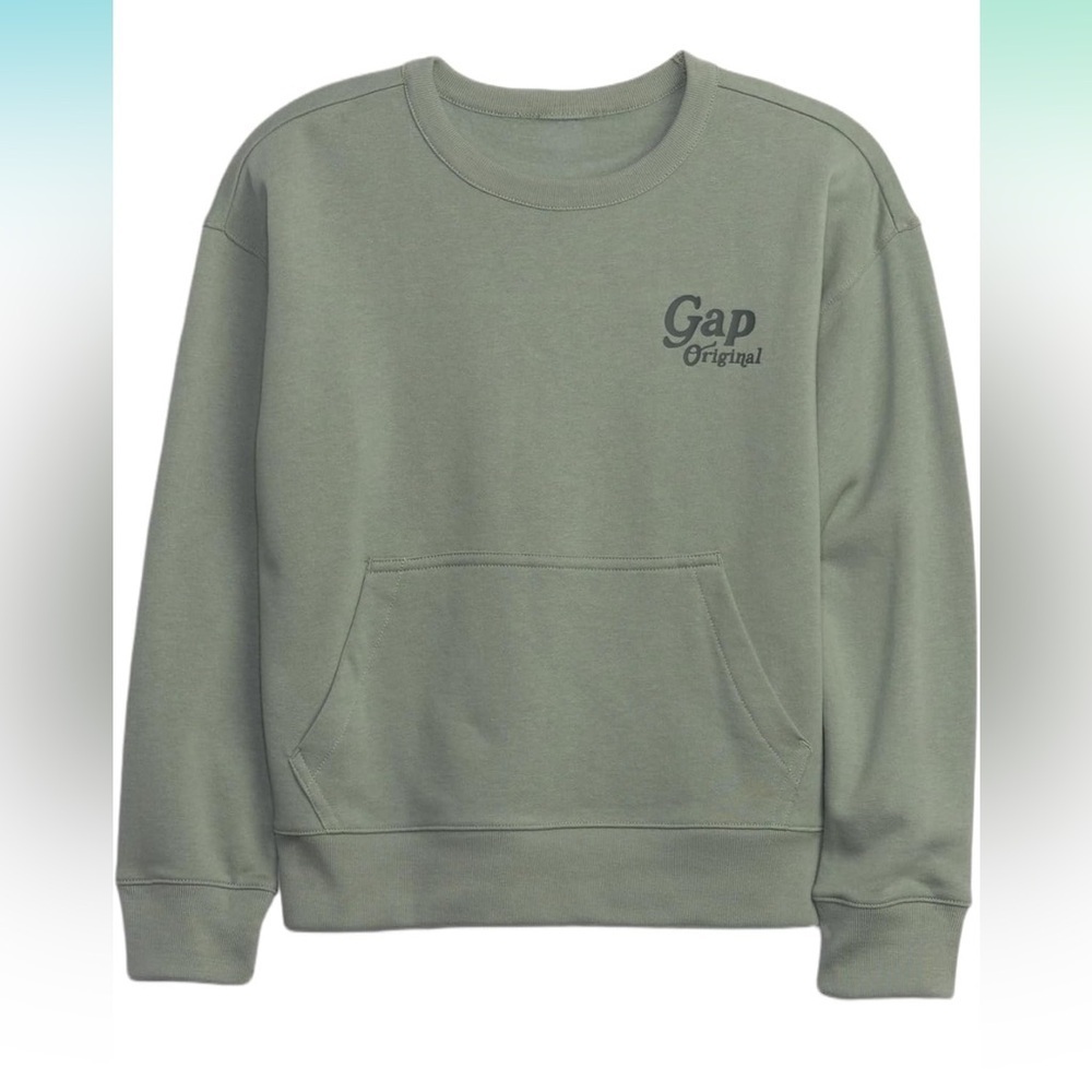 GAP Boys' Crew Sweatshirt NWT SIZE XL 12